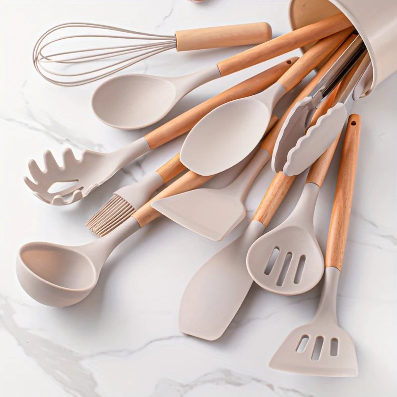 KitchenCraft - Silikon-Kochutensilien-Set