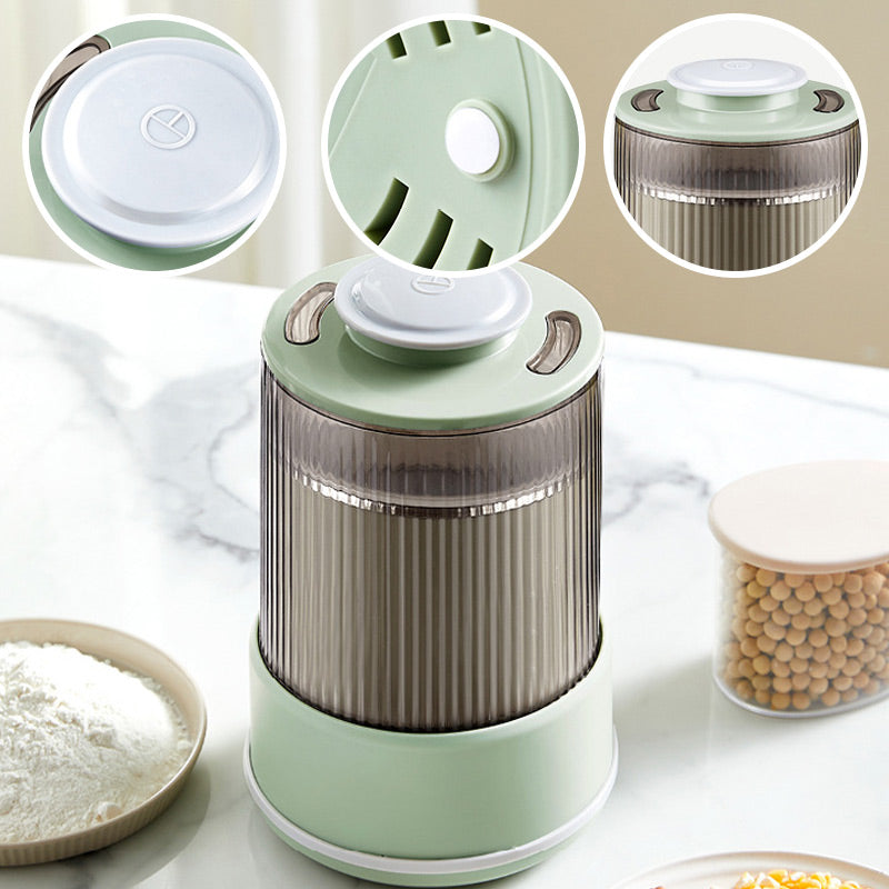 GrindMaster Pro - Elektrische Mühle für Getreide und Gewürze