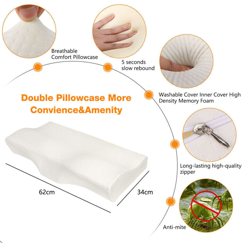 SpineCloud-Kissen – Orthopädisches Nackenstützkissen