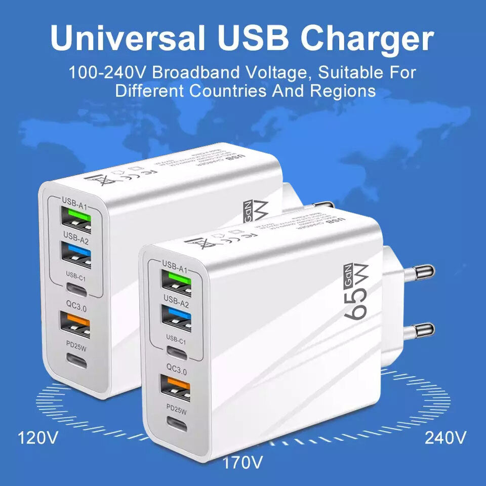 PowerSync Max - USB-Mehrfach-Schnellladegerät