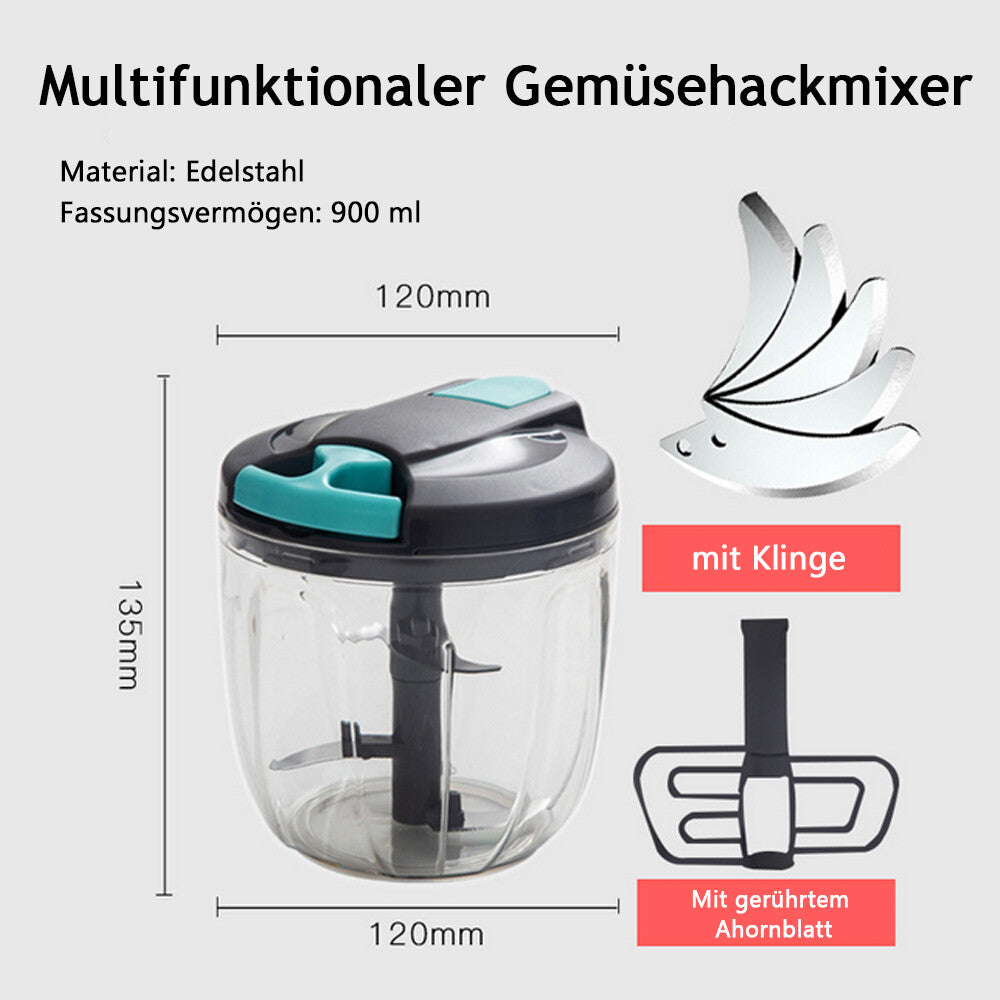 QuickChop Go – Manueller Gemüseschneider
