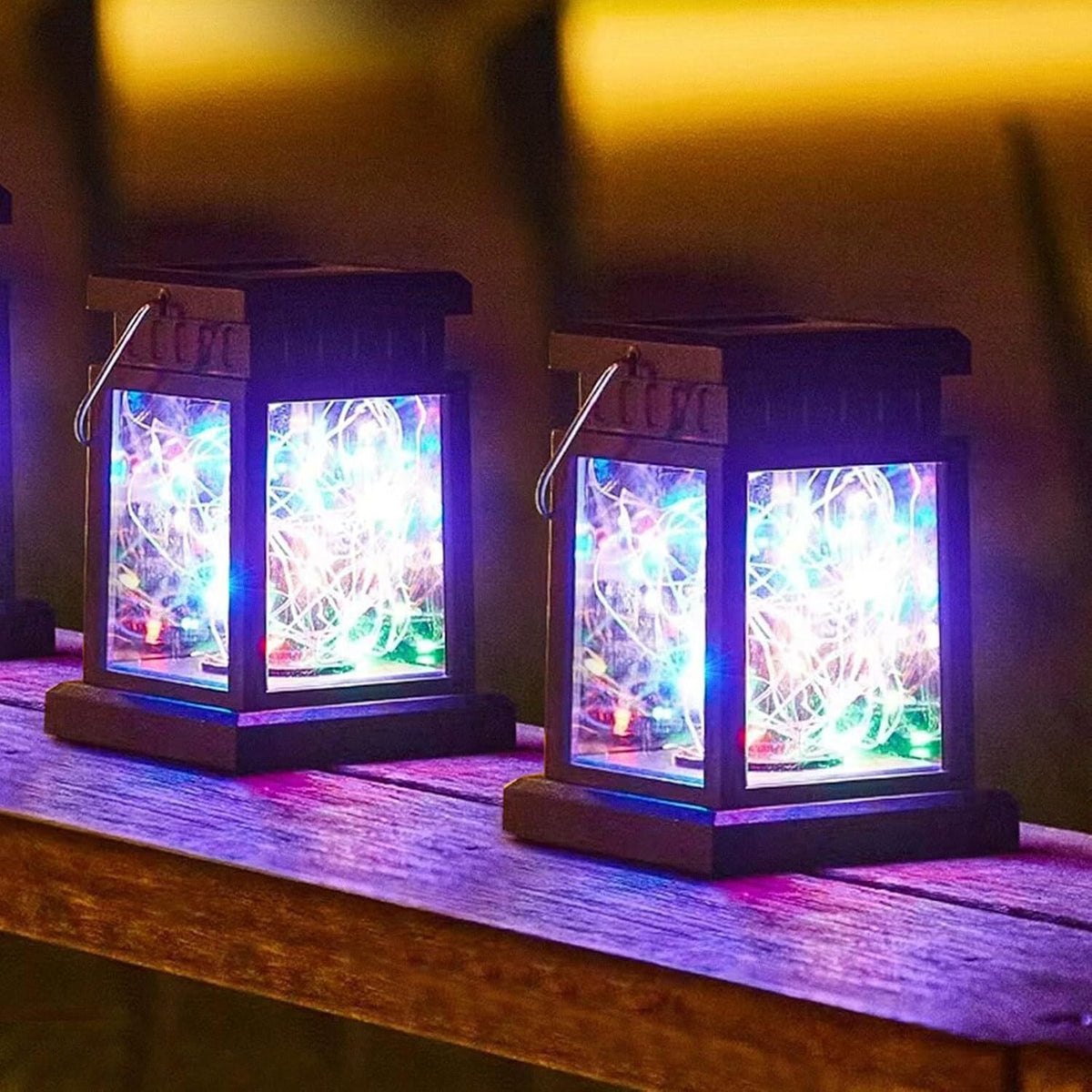 LichtOase – Solar Hängende Kerzenlaternen