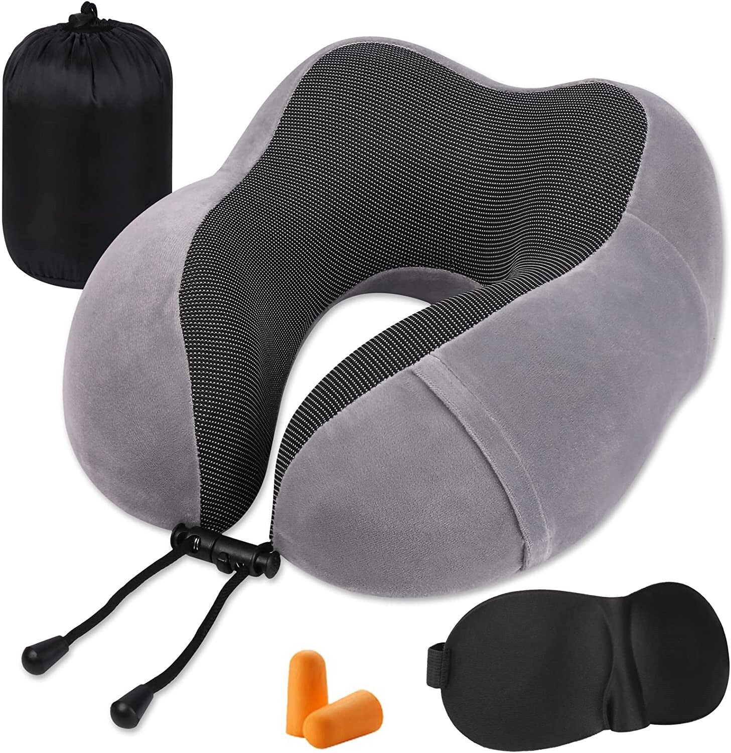 DreamEase – Reisekissen aus Memory-Schaum für den Nacken