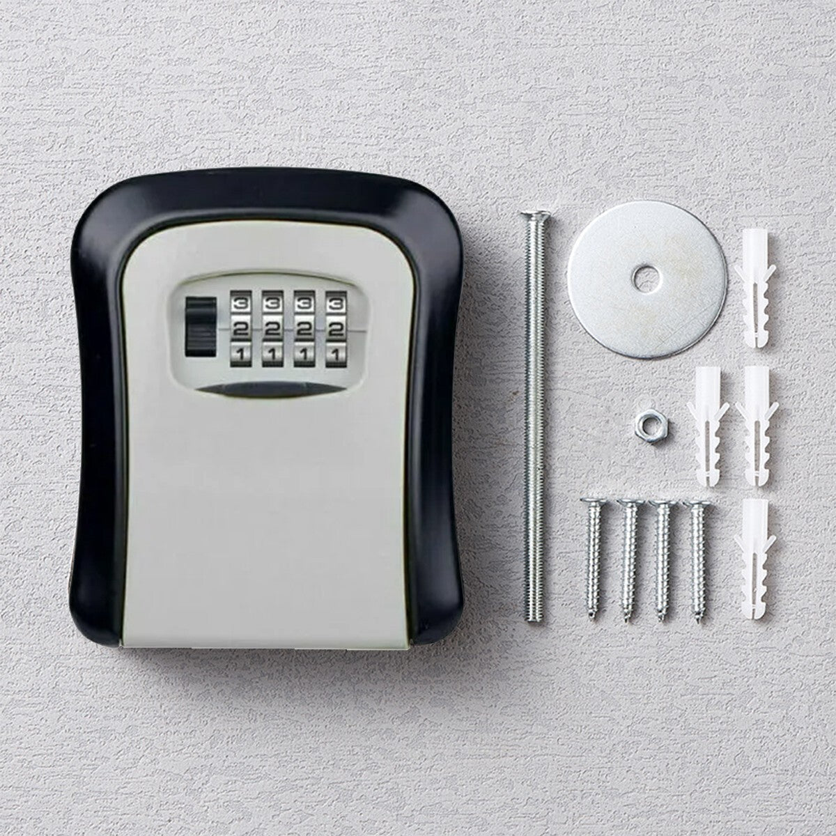 KeySafe Schlüsselkasten – Schlüsselkasten für den Außenbereich mit Code