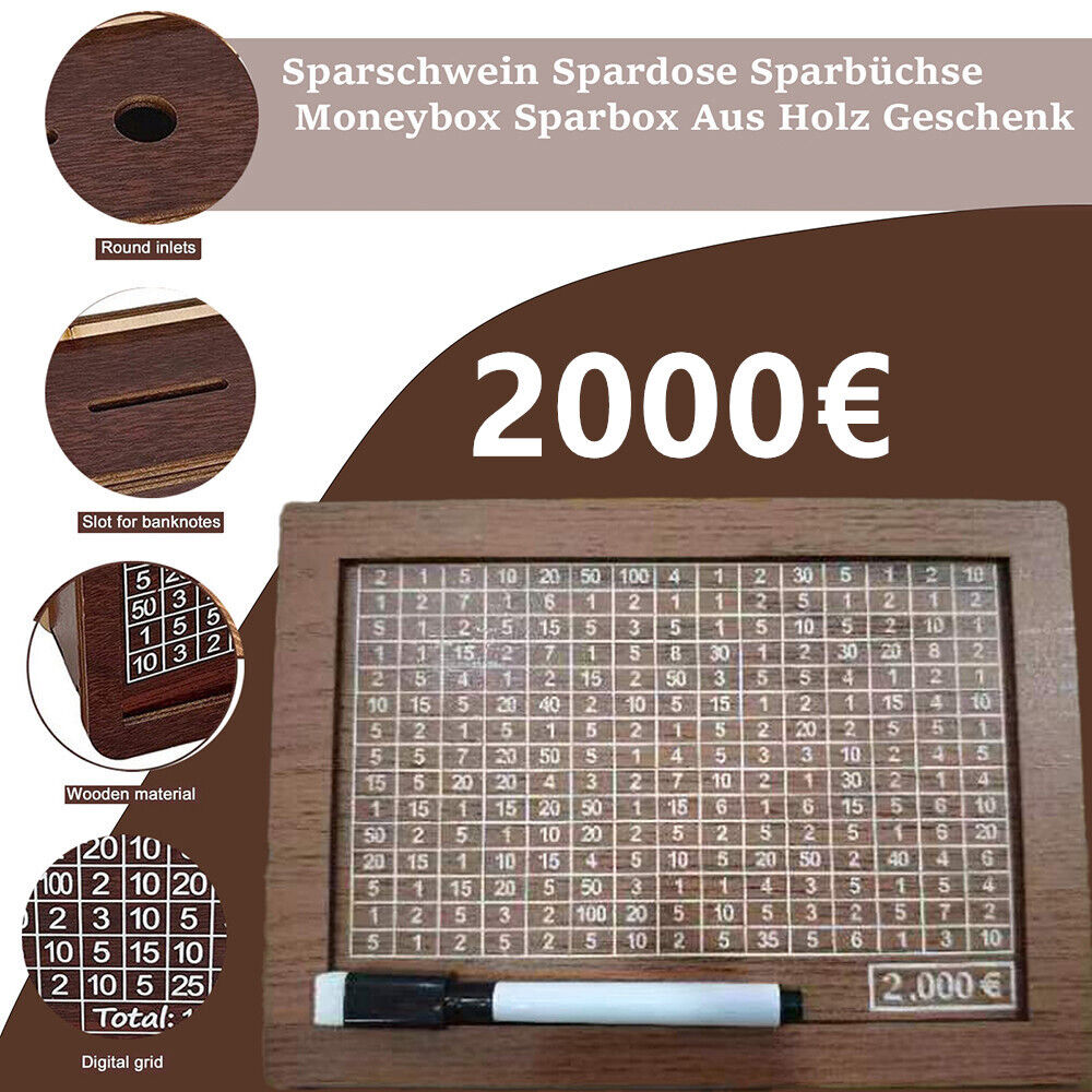 SaveTrack Vault – Sparziel-Spardose