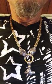 Ironclad Wolf Mjolnir Halskette/Armband